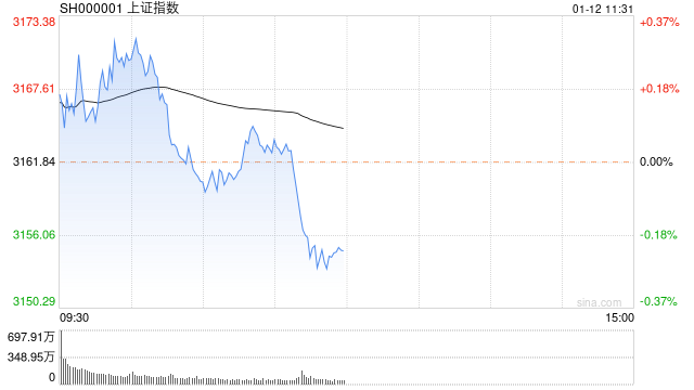 快讯：两市震荡回落 大消费板块领跌
